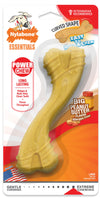 Nylabone Power Chew Curvy Dental Chew Bone Peanut Butter Flavor