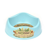 BecoPets Bamboo Bowl For Dog - Blue