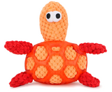 Basil Tortoise With TPR Soft Plush Chew Toy