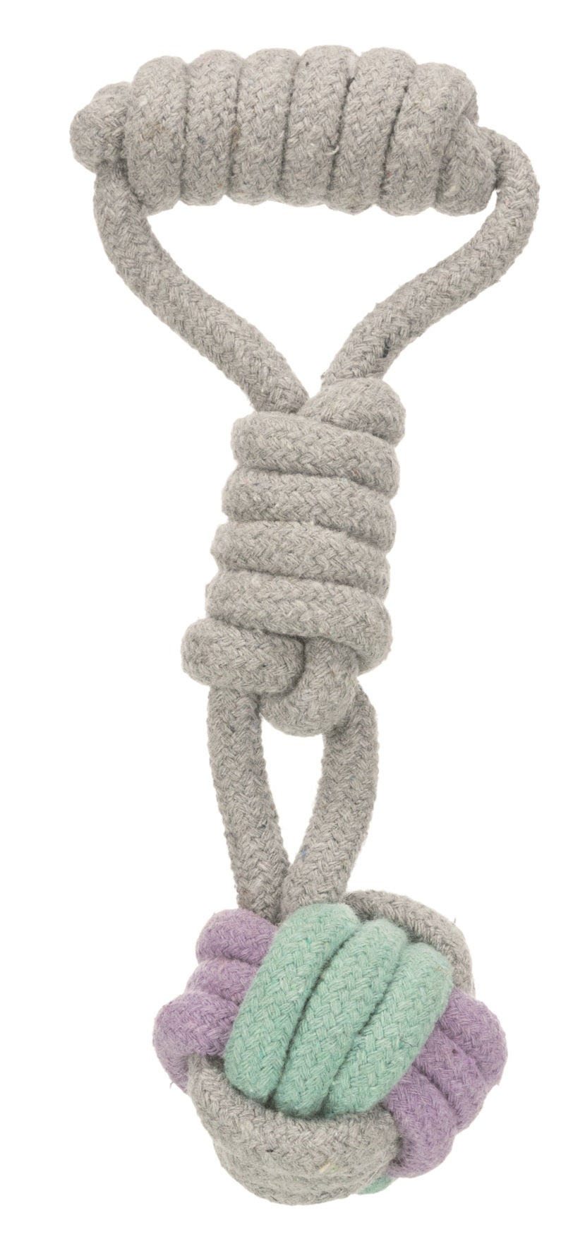 Trixie Rope Ball With Handle Dog Toys