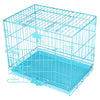 Naaz International Wire Cage For Dog - Blue