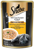 Sheba With Tuna Pumpkin & Carrot In Gravy 70 G (Pack Of 12) - Ecom Pack