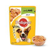 Pedigree Adult With Lamb In Jelly Pouch