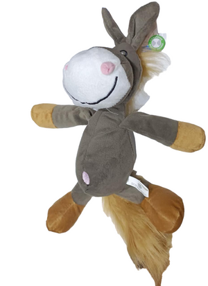 Trixie Horse Animal Sound Plush Dog Toy