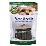 Basil Calcium Fresh Breath Dental Chews Bone For Dog Pack of 6