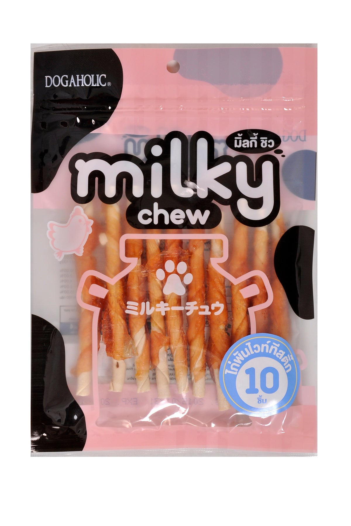 Dogaholic Milky Chew Chicken Sticks