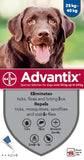 Bayer Advantix Spot On Solution For Dogs Of  10 kg up to 25 Kg