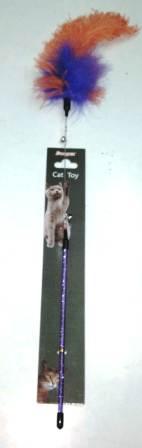 Dougez Cat Stick Toy Large Feather