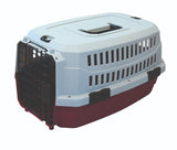 M-Pets Viaggio Pet Carrier Bordeau/Grey - X Small - 48.3 X 32 X 25.4 CM