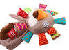 Gigwi Plush Friendz Squeaky With TPR Johnny Stick Lion Dog Toy