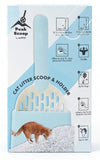 M-Pets Peak Scoop Cat Litter Scoop And Holder For Cats