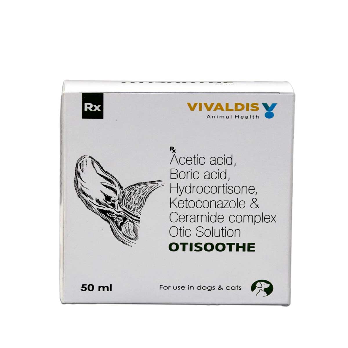 Vivaldis : Otisoothe Otic Solution for Dogs & Cats