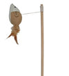 Trixie Playing Rod With Mouse & Feathers