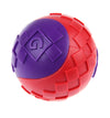 Gigwi Squeaker Solid Ball - Red/Purple
