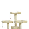 Pets Empire Cat Tree With Multi-Level & Condo Scratching Post