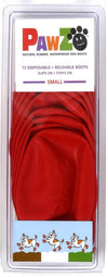 Pawz Waterproof Dog Boots - Small - Red