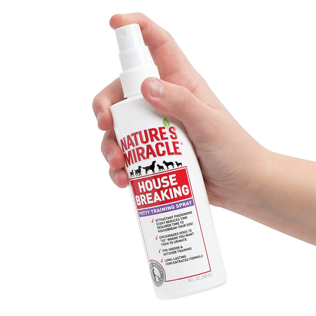 Natures Miracle House Breaking Potty Training Spray ShakeHands