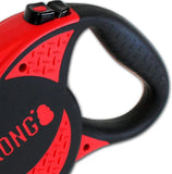 Kong Retractable Ultimate Tape Dog Leash Red - 5M