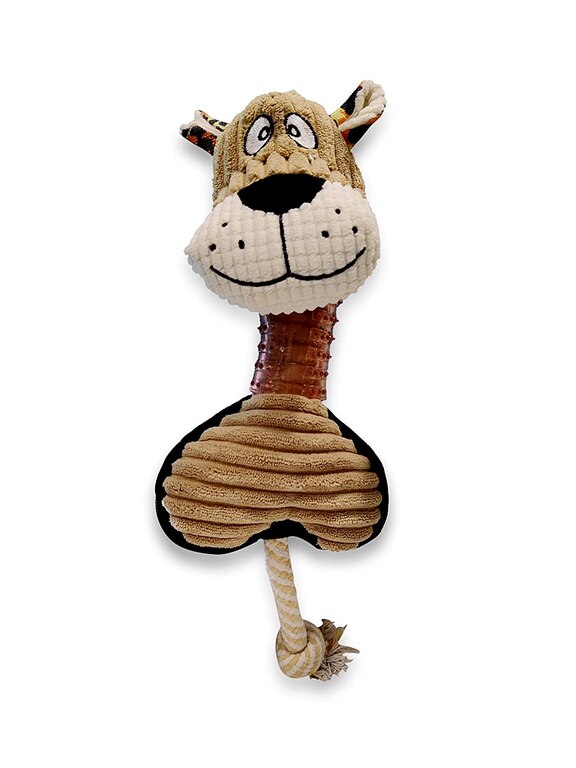 Pets Empire Pet Soft Plush & Rope Dog Toy