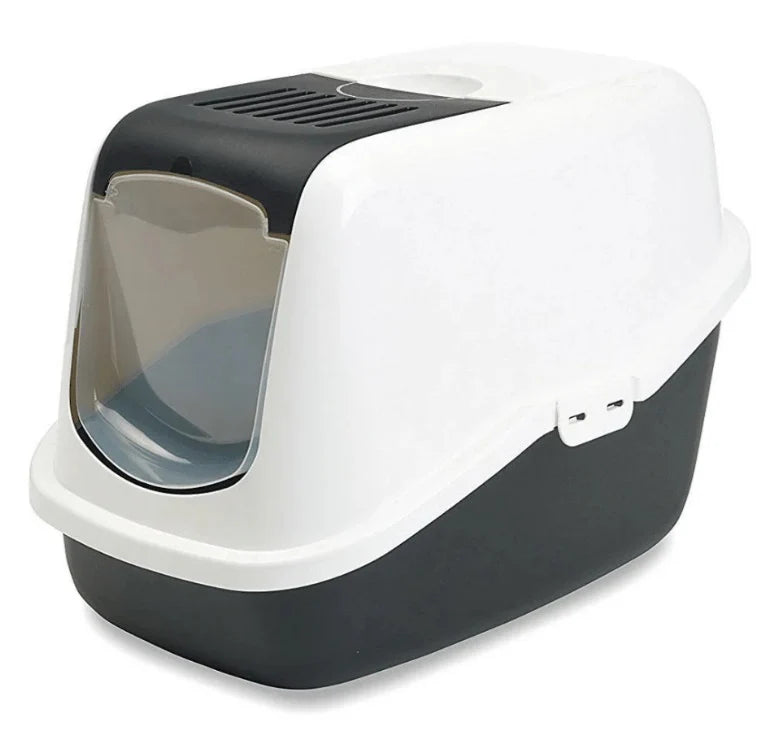 Savic Nestor Hooded Cat Toilet Home – With Door & Filter