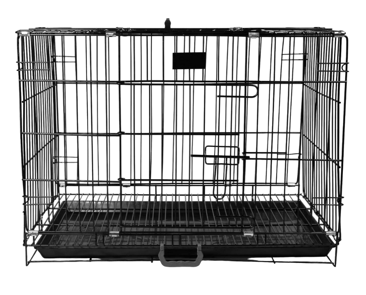 Smarty Pet Wire Cage - Black (30 Inch)