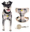 A+a Pets Bur-Berry Checks Harness & Leash Set For Cat & Small Dogs