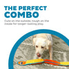 Outward Hound Durablez Nubby Orange Snake Dog Toy
