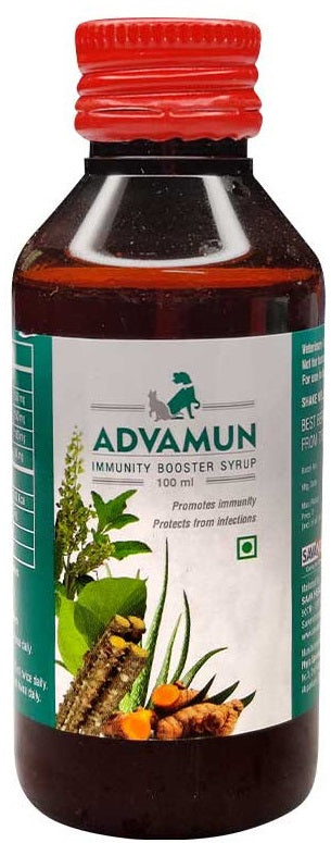 SavaVet Advamun Immunity Booster Syrup for Dogs & Cats