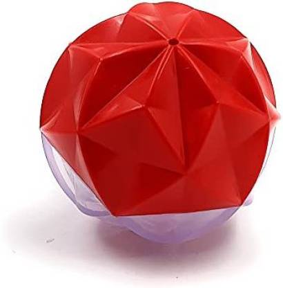 Pets Empire Tails Dual Color Ball Squeaky Toy For Dogs (Color May Vary)