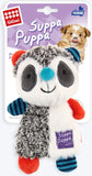 Gigwi Suppa Puppa Racoon Squeaker/Crinkle inside Dog Toys