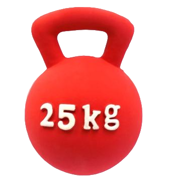 Super Dumbbell Latex Squeeze Toy