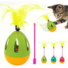 Smarty Pet Rolly Polly Tumbler With Feather Cat Toy
