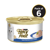 Fancy Feast Tuna Affair With Whole Shrimp Tin Pack Of 5 + 1 Free Tin - 510 G