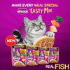 Whiskas Tasty Mix With Tuna Kanikama Carrot in Gravy Pouch