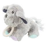 Trixie Junior Dog With Rope Plush Dog Toy