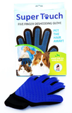 Super Touch Five Finger Deshedding Glove For Dog & Cat