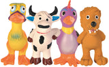 Trixie Mini Animals Assorted Latex Toys