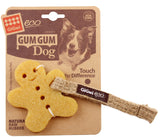 GiGwi Eco Gum Gum Dog Toy With Hemp Rope & Strap - Cookie