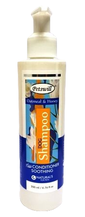Petswill - Oatmeal & Honey Conditioner Soothing Dog Shampoo