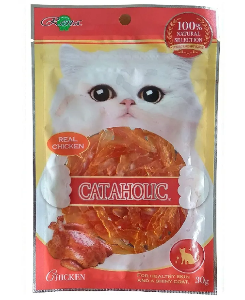 Cataholic Neko Soft Chicken Jerky Sliced