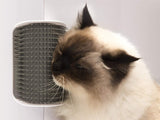 Smarty Pet Self Groomer With Catnip Wall Corner Imported Scratcher Brush