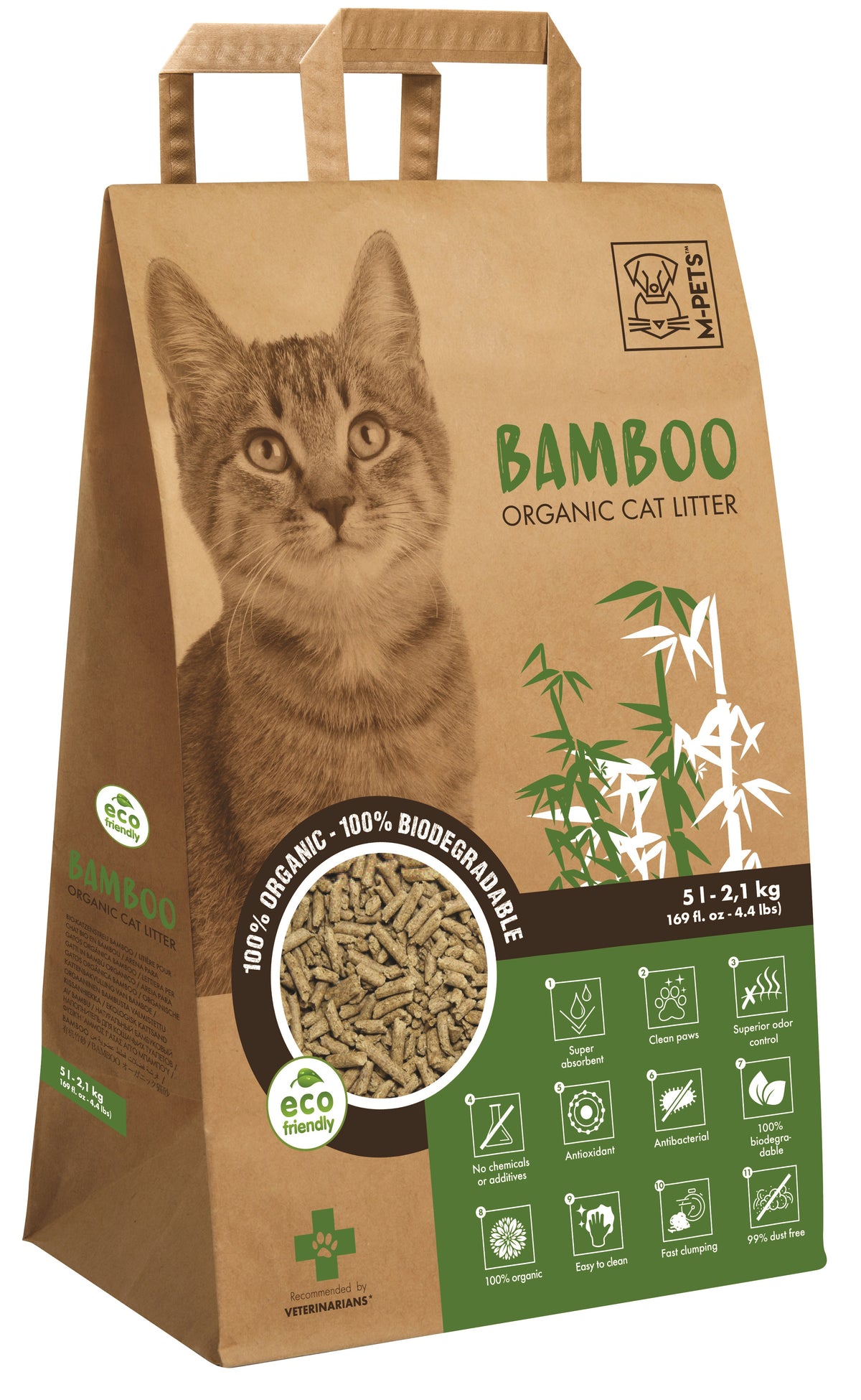 M-Pets Bamboo Organic Cat Litter