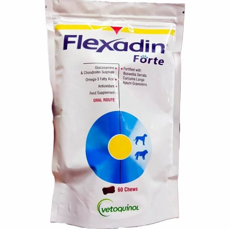 Vetoquinol Flexadin Forte Joint Supplement Chews for Dogs