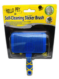 Hello-Pet Self Cleaning Slicker Brush (Large)