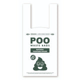 M-Pets Natural Vegetable Based Poo Waste Bags With Tie Handles  - Lavender Scent