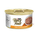 Fancy Feast Tuna Flakes In Gravy Tin Pack Of 5 + 1 Free Tin - 510 G