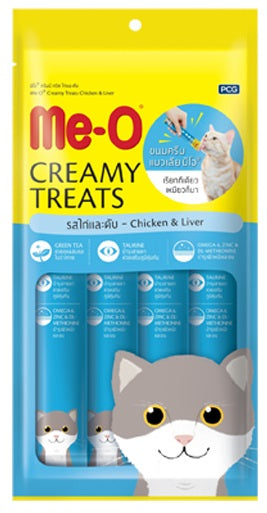MeO Creamy Treats - Chicken & Liver Flavor