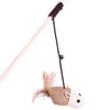 Smarty Pet Teasing Stick With Mouse Cat Toy