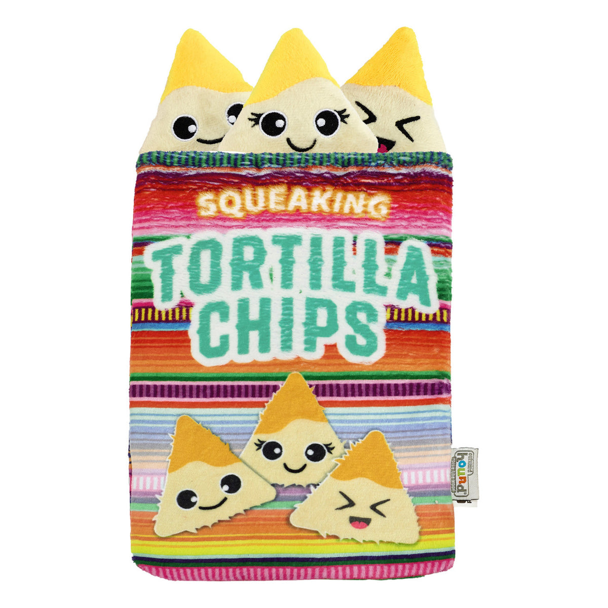 Outward Hound Snack Bag Tortilla Chips Puzzle Squeaky Dog Toy - Multicolor