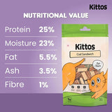 Kittos Cod Sandwich Cat Treat